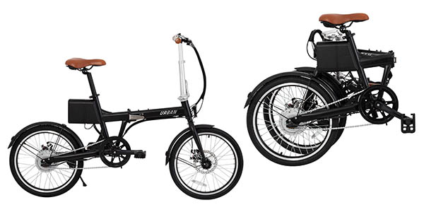 Juguetón Hacia abajo radio ▷ Chollazo Bicicleta eléctrica plegable Bike Urban 20" por sólo 299,95€ con  envío gratis (-70%)