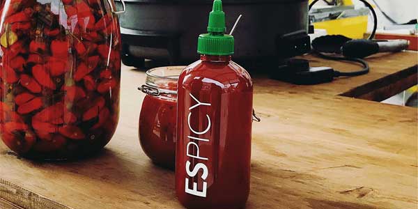 Salsa picante Sriracha ESPICY Hot Sauce (hecha en España) chollo en Amazon