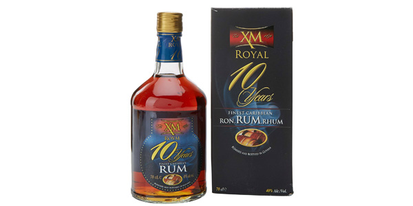 Botella Ron XM 10 años Royal Demerara 700 ml barata en Amazon