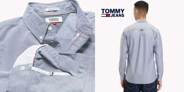 Camisa Oxford Tommy Classics para hombre chollazo en Amazon