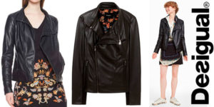 Chollo Chaqueta biker Desigual Preston para mujer