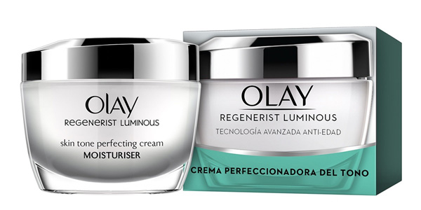 Crema hidratante de día Olay Regenerist Luminous perfeccionadora del tono barata en Amazon