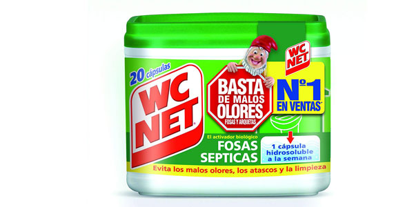 Envase 20 cápsulas Wc Net Fosas Septicas barato en Amazon