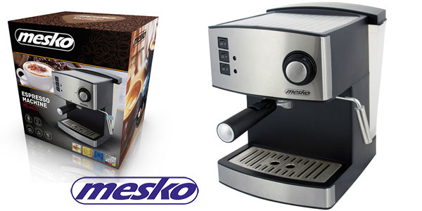 Máquina de café Mesko MS4403 de 850 W barata en Amazon