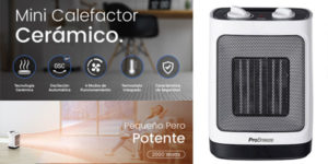 Mini Calefactor cerámico Pro Breeze Mini al mejor precio en Amazon