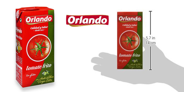 Pack x9 Tomate Orlando con aceite de oliva (350 gr) chollo en Amazon