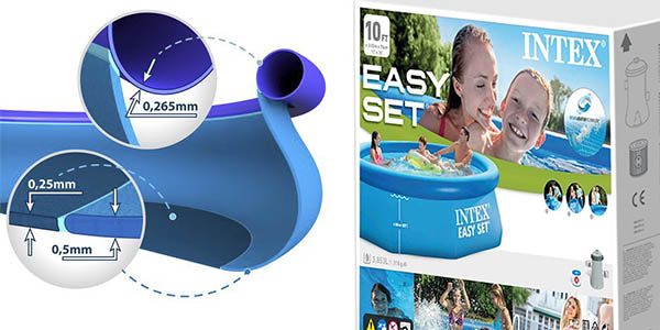 piscina para jardín Intex Easy Jet relación calidad-precio estupenda