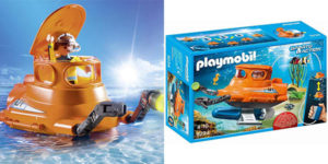 Submarino con motor de Playmobil barato