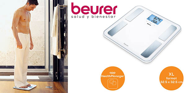báscula Beurer BF 850 con aplicación móvil barata
