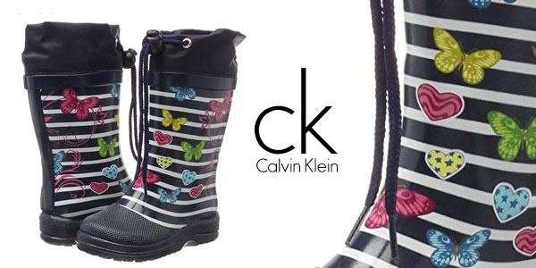 Botas de lluvia infantiles Beck Fantasy de Calvin Klein baratas en Amazon