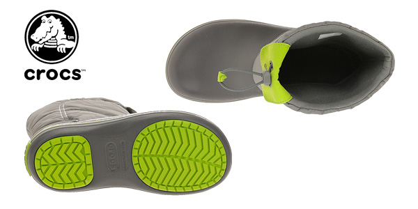 Botas de nieve Crocs Crocband LodgePoint Boot para niños chollo en Amazon