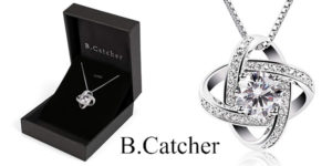 Collar B.Catcher Doble estrella en Plata de Ley 925 para mujer barato en Amazon