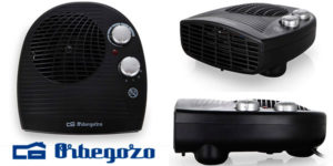 Chollo Calefactor eléctrico Orbegozo FH-5028 de 2.000 W con termostato ajustable