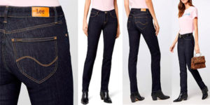 Chollo Vaqueros Lee Marion Straight One Wash para mujer
