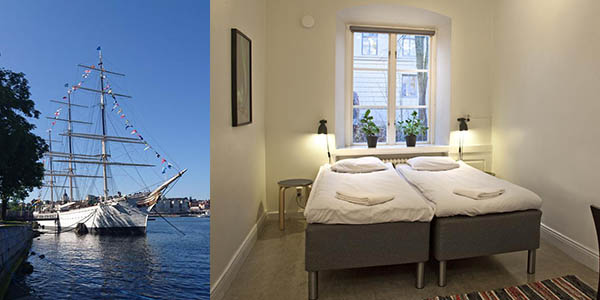 hotel barco Estocolmo relación calidad-precio estupenda