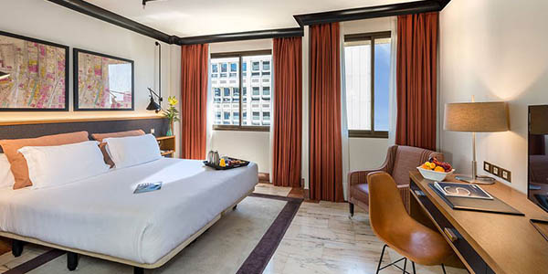 hotel H10 Tribeca Madrid relación calidad-precio estupenda