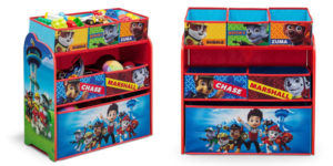 Mueble para juguetes Delta Children Patrulla Canina barato en Amazon