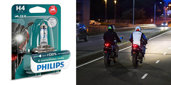 Philips MT-PH 12342XV+BW bombillas H4 para moto baratas