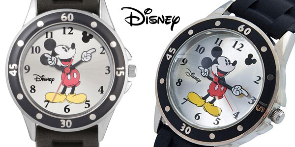 Reloj Mickey Mouse para niños MK1195 negro barato en Amazon