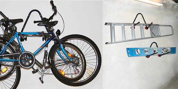 soporte de pared para bicicletas Eufab relación calidad-precio estupenda