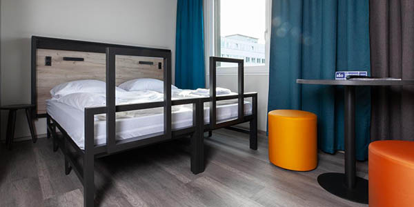 a&o Frankfurt Ostend hotel económico