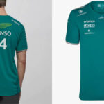 Camiseta réplica del equipo Aston Martin F1 de Fernando Alonso