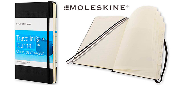 Chollo Cuaderno de viajes Moleskine S36255 de 240 páginas