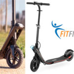 Chollo Patinete eléctrico plegable Fitfiu con batería Samsung de 4.400 mAh con suspensión