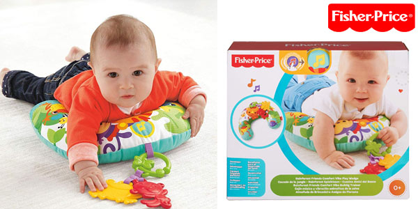 Fisher-Price (Mattel CDR52) Cojín de actividades para bebé chollazo en Amazon