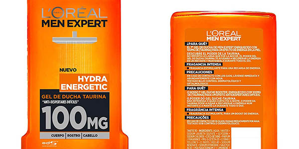 gel de ducha energizante L'Oréal Men Expert barato