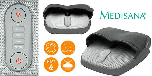 Masajeador Medisana FM 885 con calor infrarrojo para pies barato