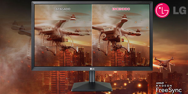Monitor gaming LG 22MK400H-B Full HD de 22" en oferta