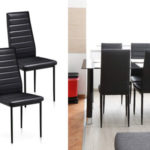 Pack 4 sillas comedor T lovendo DC001 baratas en Amazon