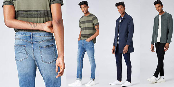 Pantalón Vaquero Skinny Find para hombre chollazo en Amazon