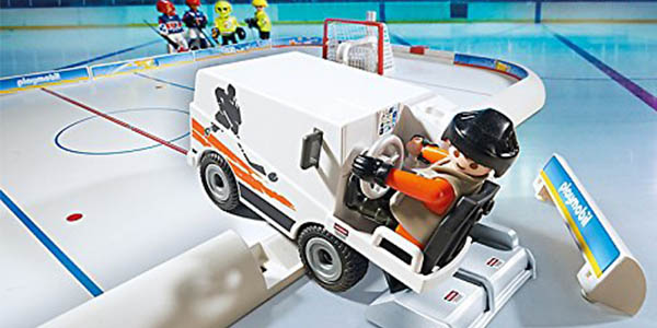 playmobil campo de hockey sobre hielo chollo