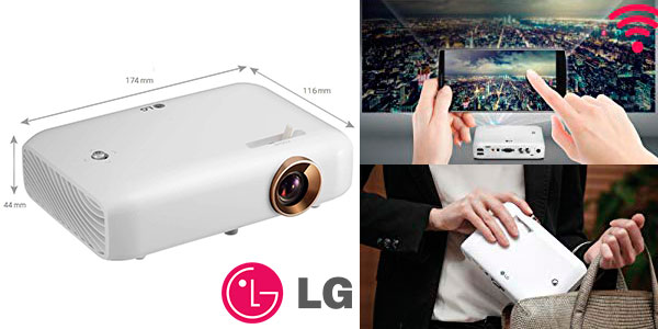 Proyector LG PH550G Mini Beam HD LED de 550 lúmenes barato