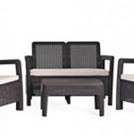 Set de jardin de 4 plazas Keter Tarifa Lounge barato en Amazon