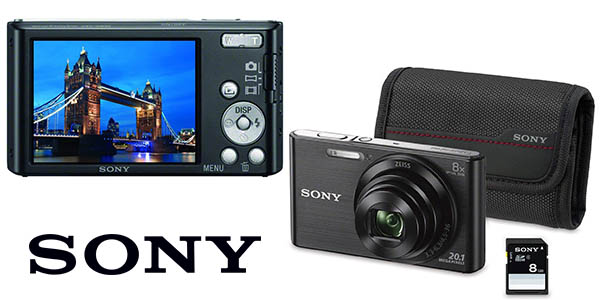 Sony DSC W830 cámara de fotos digital barata