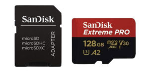 SanDisk Extreme PRO - Tarjeta de memoria microSDXC de 128 GB con adaptador SD, A2 barata en Amazon