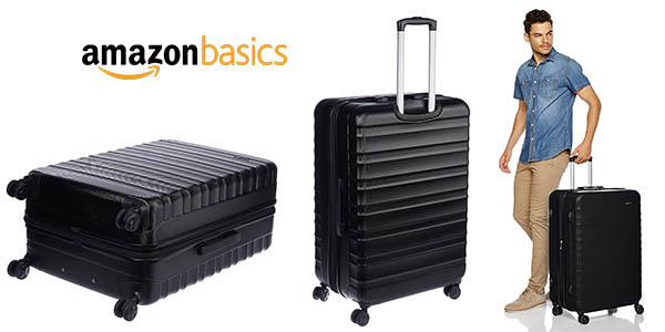 AmazonBasics maleta rígida grande barata