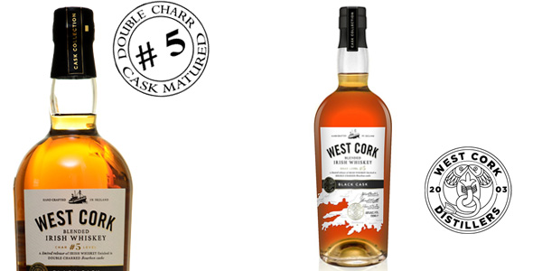 Botella West Cork Char No.5 Blended Black Cask Finish Whiskey de 70 cl barata en Amazon