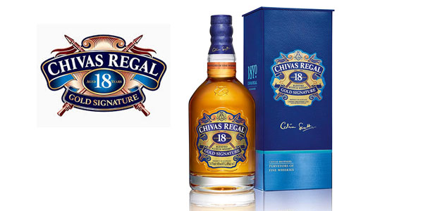 Botella Whisky Chivas Regal Golden Signature18 Años barata en Amazon