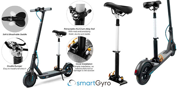 Chollo Asiento Smartgyro Xtreme Seat para patín eléctrico