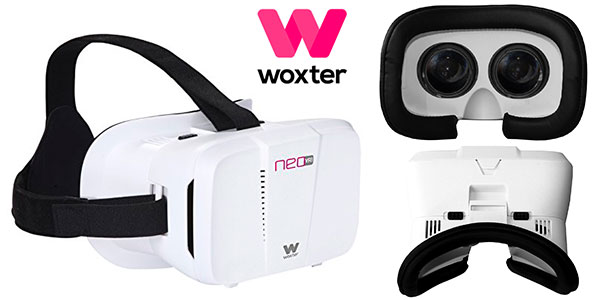 Chollo Gafas de realidad virtual Woxter Neo VR1 White para smartphones