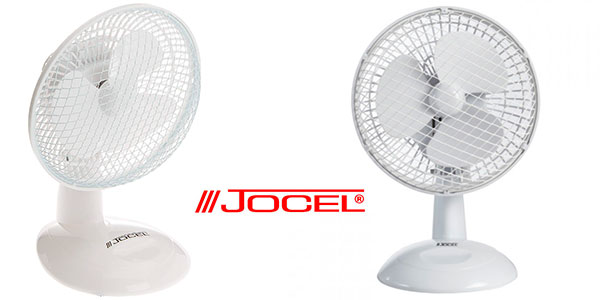 Chollo Ventilador de sobremesa Jocel JVM030573 de 15 W y 2 velocidades