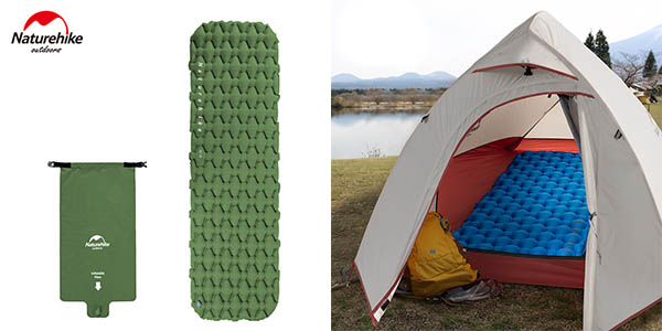 Colchón inflable Naturehike para acampada
