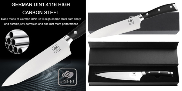 Cuchillo de Chef Eisfeu chollo en Amazon
