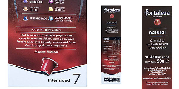 Cápsulas de Café Compatibles Nespresso - Fortaleza Chocolate