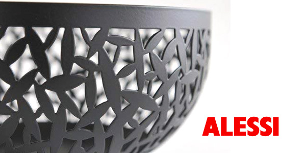 Frutero Alessi Cactus! Acero inoxidable cromado negro chollazo en Amazon
