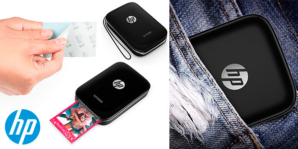 Impresora instantánea HP Sprocket portátil con Bluetooth barata